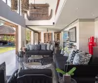 Villa Bendega Rato, Living room area